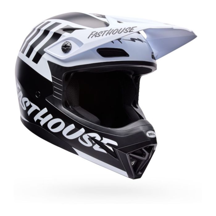 Casco Bell Mx-10 Mips 2026 Fasthouse Nero Bianco