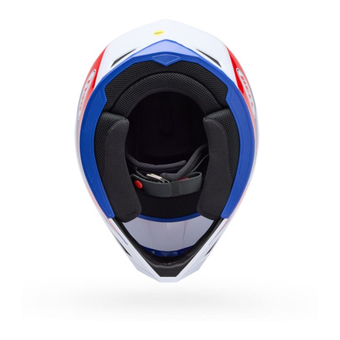 Casco Bell Mx-10 Mips Bambino 2026 Dyno Rosso Bianco