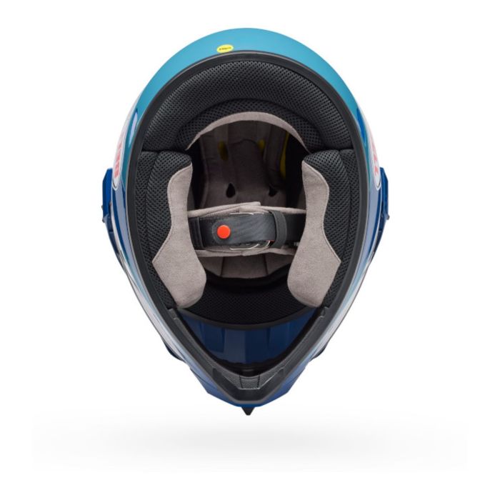 Casco Bell Mx-10 Mips Bambino 2026 Wave Arancio Blu