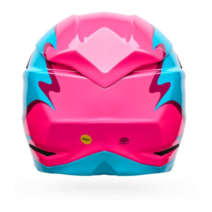 Casco Bell Moto-10 Spherical 2026 Fluid Verde Rosa