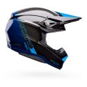Casco Bell Moto-10 Spherical 2026 Strike Blu