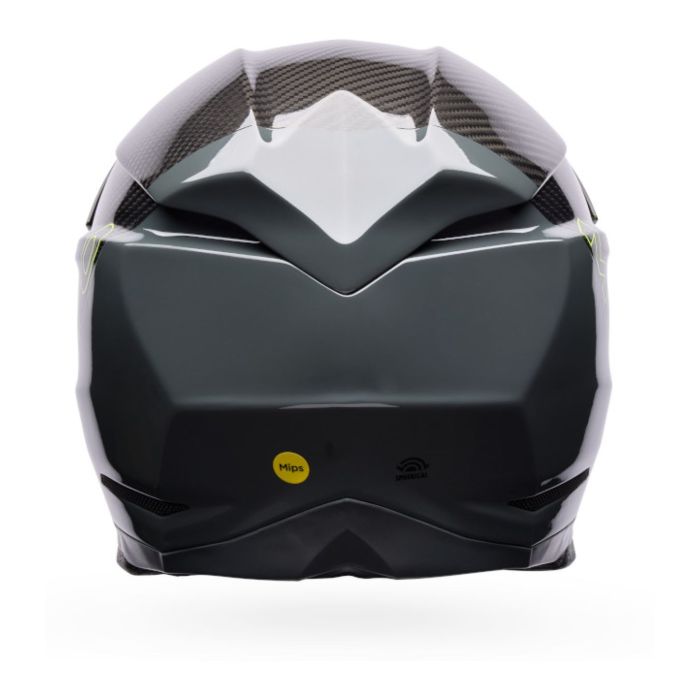 Casco Bell Moto-10 Spherical 2026 Strike Giallo Grigio