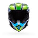 Casco Bell Moto-10 Spherical 2026 Grid Bianco Blu