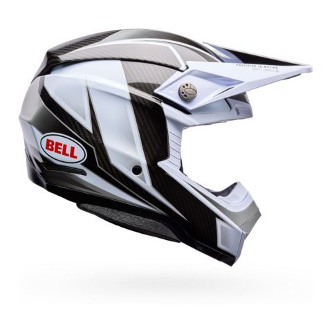 Casco Bell Moto-10 Spherical 2026 Grid Bianco Nero