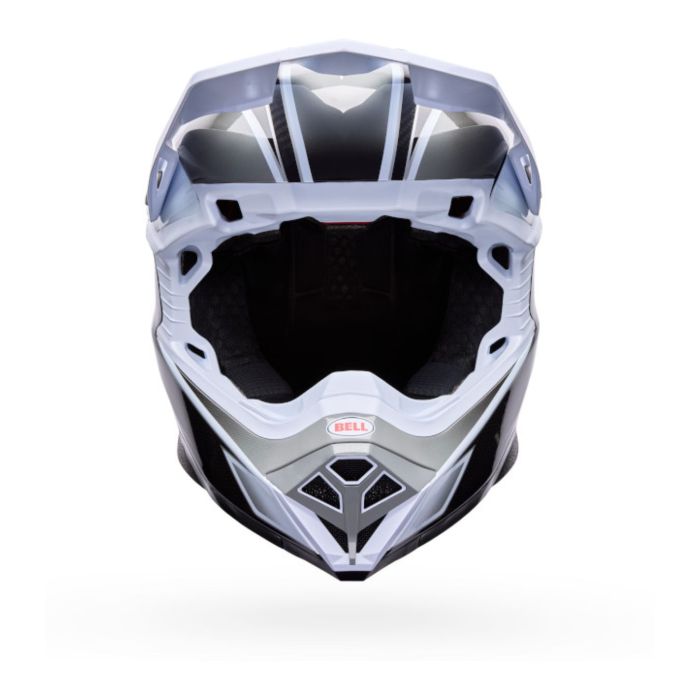 Casco Bell Moto-10 Spherical 2026 Grid Bianco Nero