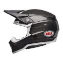 Casco Bell Moto-10 Spherical Nero Bianco Lucido