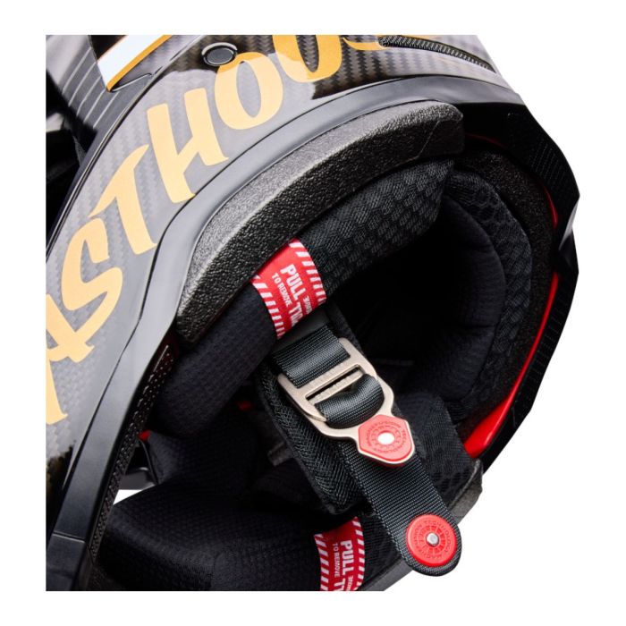 Casco Bell Moto-10 Spherical 2026 Fasthouse Ditd 25 Nero Oro