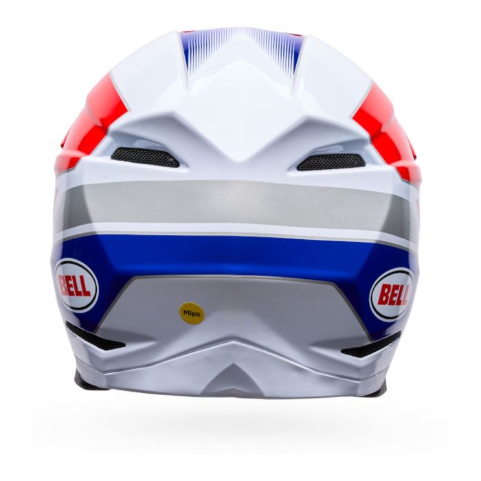 Casco Bell Moto-10 Mips 2026 Falcon Rosso Bianco