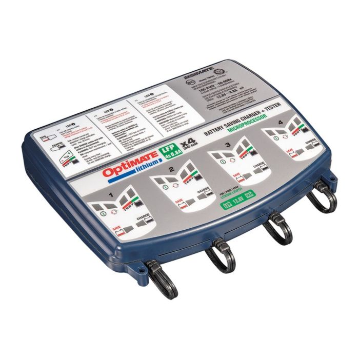 Caricabatterie Optimate Lithium 4s X 4 Quad Bank 