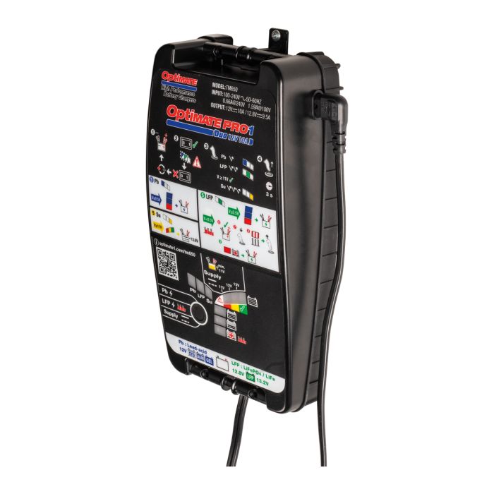 Caricabatterie Optimate Pro-1 Duo 10a (rif.tecmate: Tm650vde