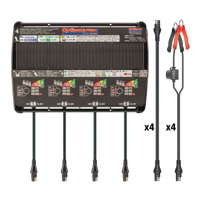 Caricabatterie Optimate Pro-4 Duo 5a (rif.tecmate: Tm670)