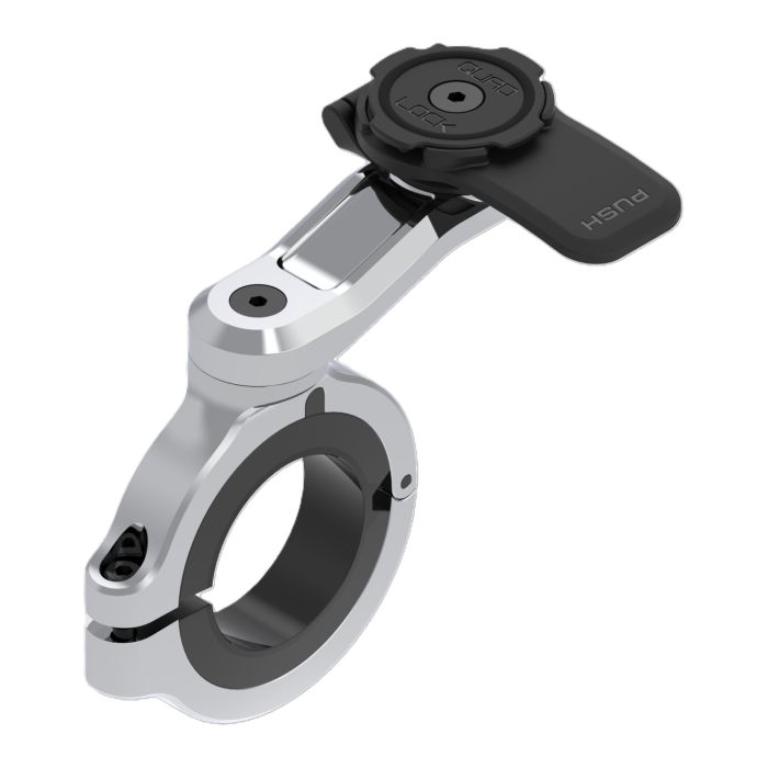 Supporto Quad Lock Pro Cromato Grande Manubrio