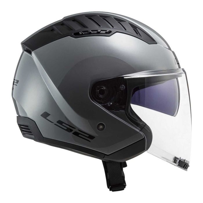 Casco Ls2 Of600 Copter II 06 Con Sunvisor Nardo Grey