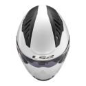 Casco Ls2 Of600 Copter II 06 Con Sunvisor Gloss White