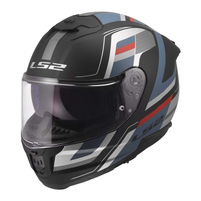Casco Ls2 Ff808 Stream II Vintage Black Petrol