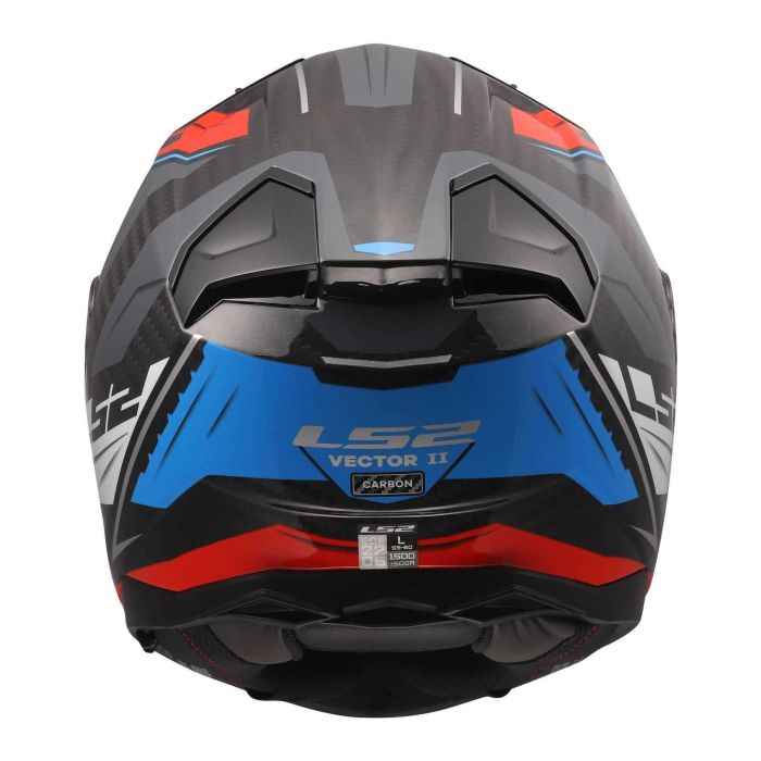 Casco Ls2 Ff811 Vector II C Savage 06 White Blue Red