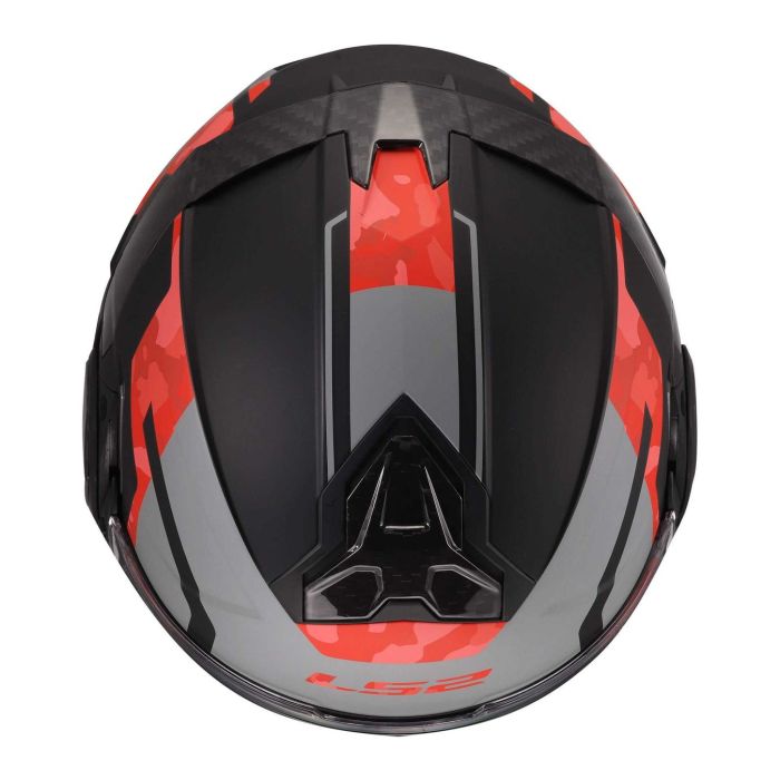 Casco Modulare Ls2 Ff910 Advant II Glide Black Grey Red