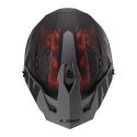 Casco Jet Ls2 Of606 Drifter Gas 06 Grey Red