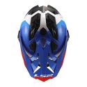 Casco Adventure Ls2 Mx701 Explorer Hexa 06 White Blue Red