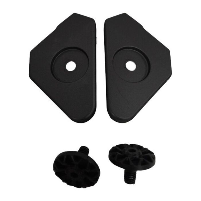 Ls2 Mx702 Plate Ratchet Gl.black+screws