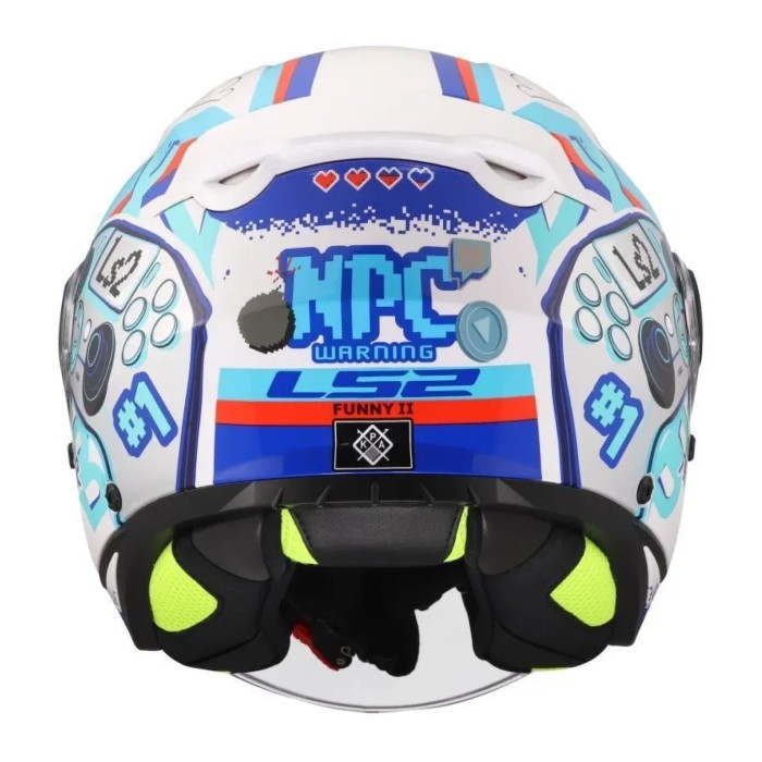 Casco Jet Ls2 Of622 Funny II Next Level White