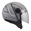 Casco Jet Ls2 Of558 Sphere Lux II Minim 06 Black Grey