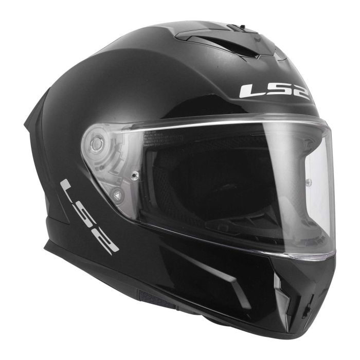 Casco Integrale Ls2 Ff820 Rapid III Solid Gloss Black