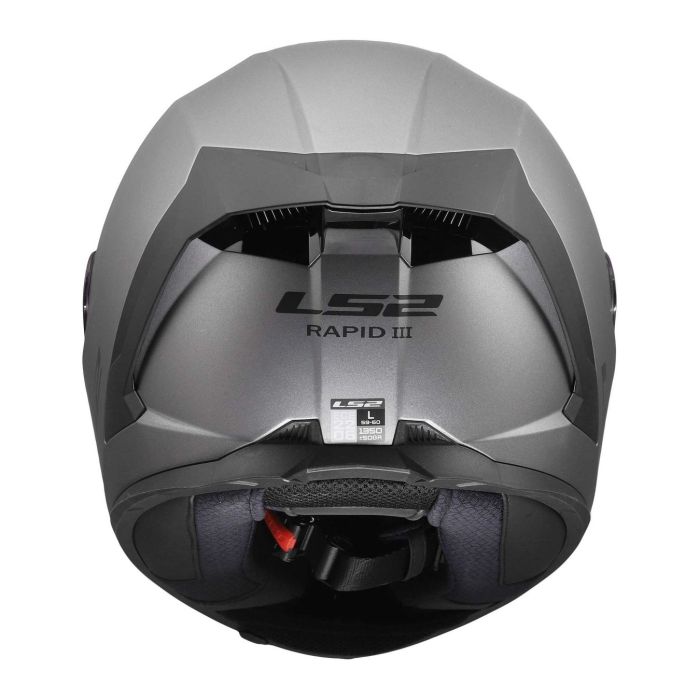 Casco Integrale Ls2 Ff820 Rapid III Solid Matt Titanium