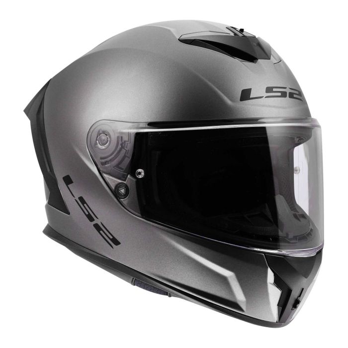 Casco Integrale Ls2 Ff820 Rapid III Solid Matt Titanium
