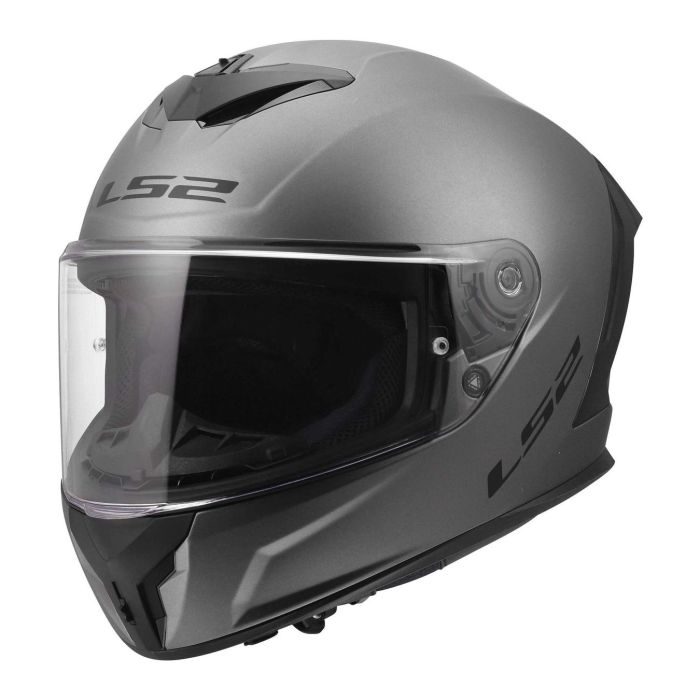 Casco Integrale Ls2 Ff820 Rapid III Solid Matt Titanium