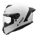 Casco Integrale Ls2 Ff820 Rapid III Solid Gloss White