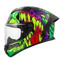 Casco Integrale Ls2 Ff820 Rapid III Lycant Purple Green