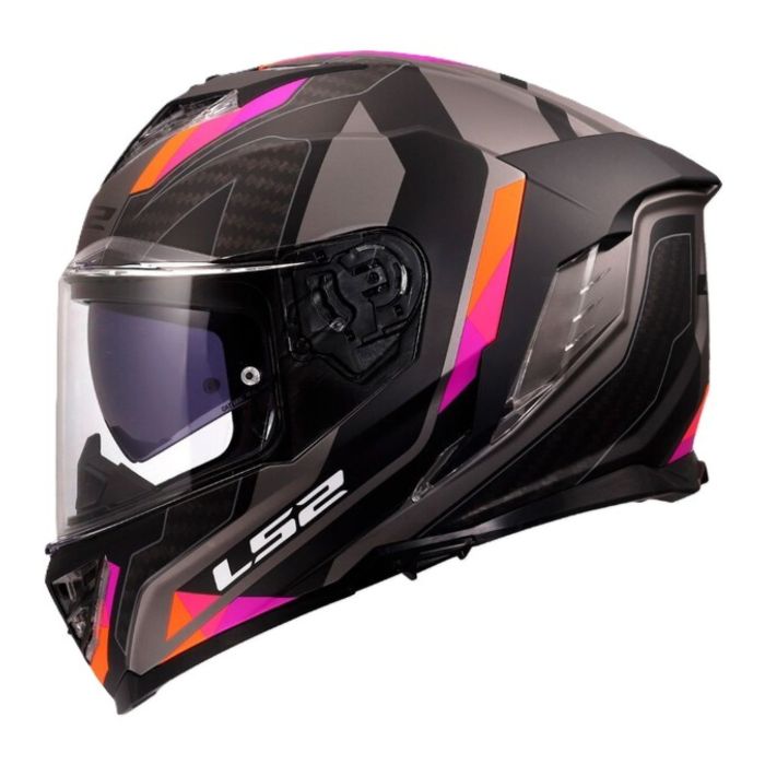 Casco Integrale Ls2 Ff818 Storm III Sporty Grey Purple