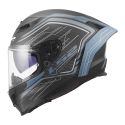 Casco Integrale Ls2 Ff807 Dragon Subic Blue Petrol