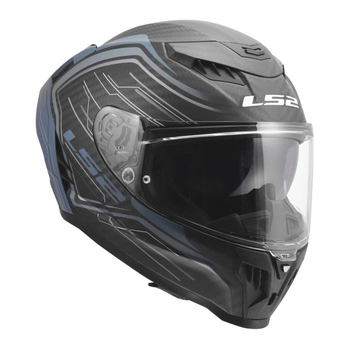 Casco Integrale Ls2 Ff807 Dragon Subic Blue Petrol