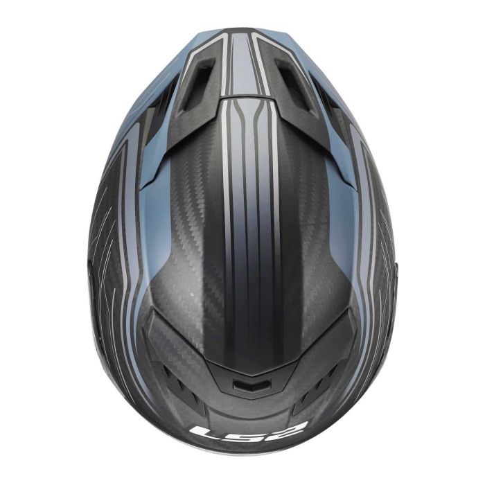 Casco Integrale Ls2 Ff807 Dragon Subic Blue Petrol