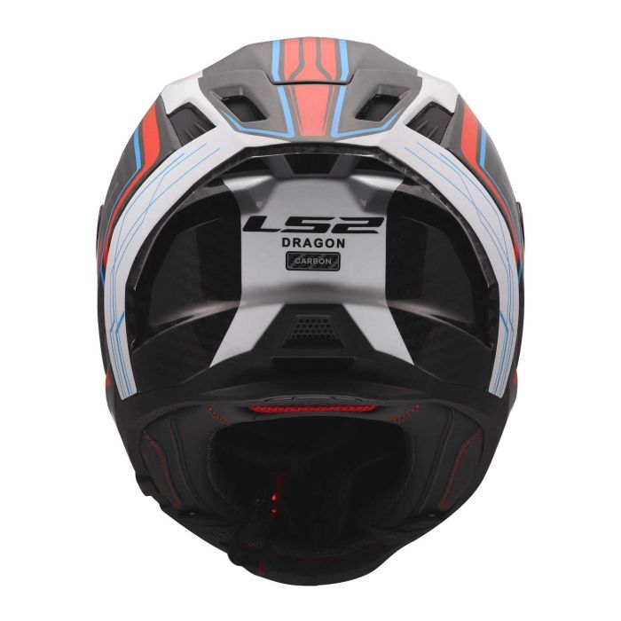 Casco Integrale Ls2 Ff807 Dragon Subic White Blue Red