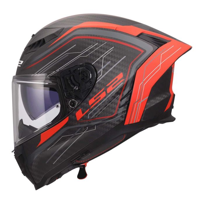 Casco Integrale Ls2 Ff807 Dragon Subic Red