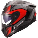 Casco Integrale Ls2 Ff817 Challenger II Viper Grey Red