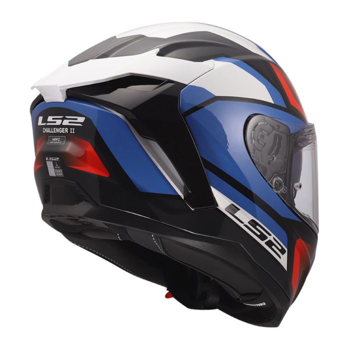 Casco Integrale Ls2 Ff817 Challenger II Viper White Blue Red