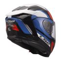 Casco Integrale Ls2 Ff817 Challenger II Viper White Blue Red