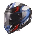 Casco Integrale Ls2 Ff817 Challenger II Viper White Blue Red