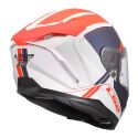 Casco Integrale Ls2 Ff817 Challenger II Titan White Blue Red