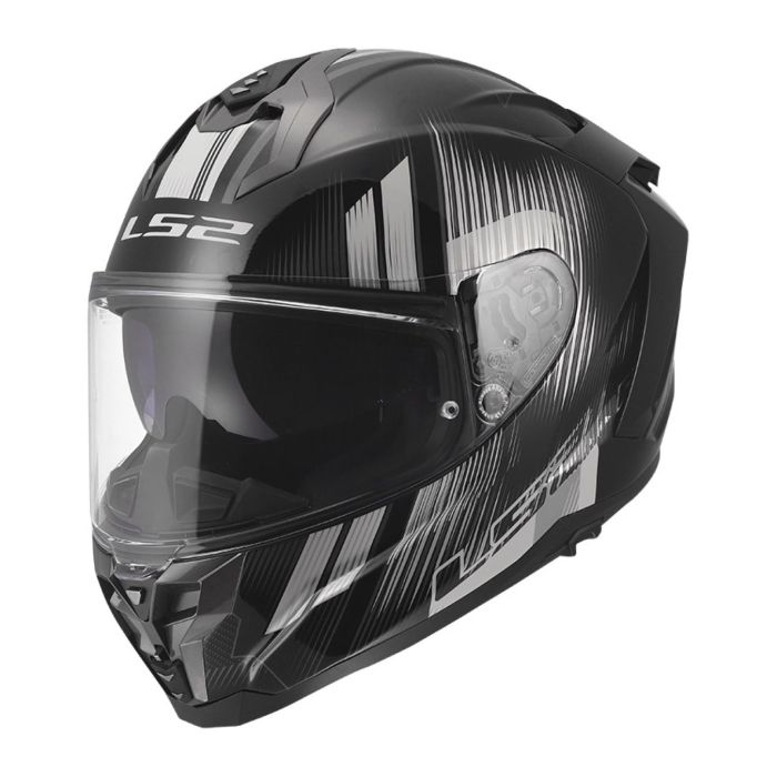 Casco Integrale Ls2 Ff817 Challenger II Nitro Black Grey