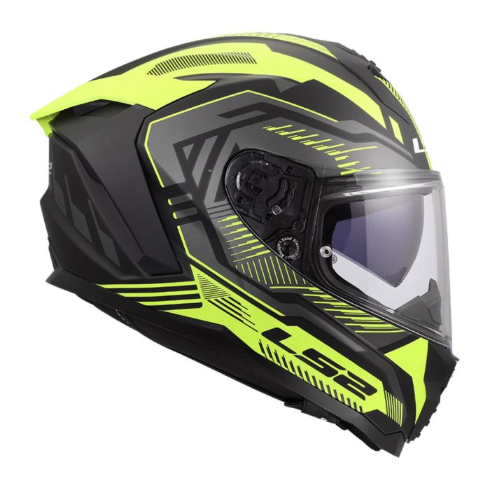 Casco Integrale Ls2 Ff817 Challenger II Dravix H-v Yellow