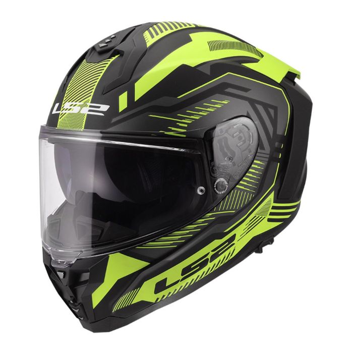 Casco Integrale Ls2 Ff817 Challenger II Dravix H-v Yellow