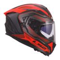 Casco Integrale Ls2 Ff817 Challenger II Dravix Red