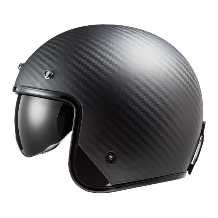 Casco Jet Ls2 Of601 Bob II Carbon 06 Carbon