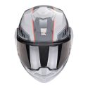 Casco Ribaltabile Scorpion Exo-tech Evo Socius Grigio Rosso