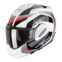 Casco Ribaltabile Scorpion Exo-tech Evo Pro Acuti Grigio Nero Rosso